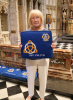Anne with Mary's kneeler